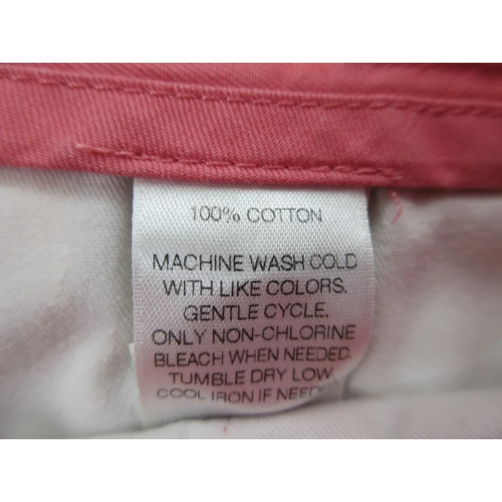 Vineyard Vines Shorts Mens 28 Pink Whale Embroidered Breaker Chino 9 Inseam